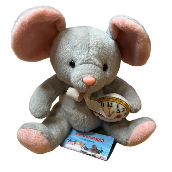 VTG Lot Of 2 Peter Cottontails Fairy Tale Friends Plush Stuffed Toy Piggy Mouse - Picture 6 of 10